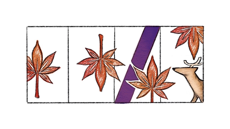 The earliest sketch for Junior Hanafuda, from April 2018.